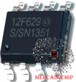 PIC12F629 Micro Controlador 8bit Soic8
