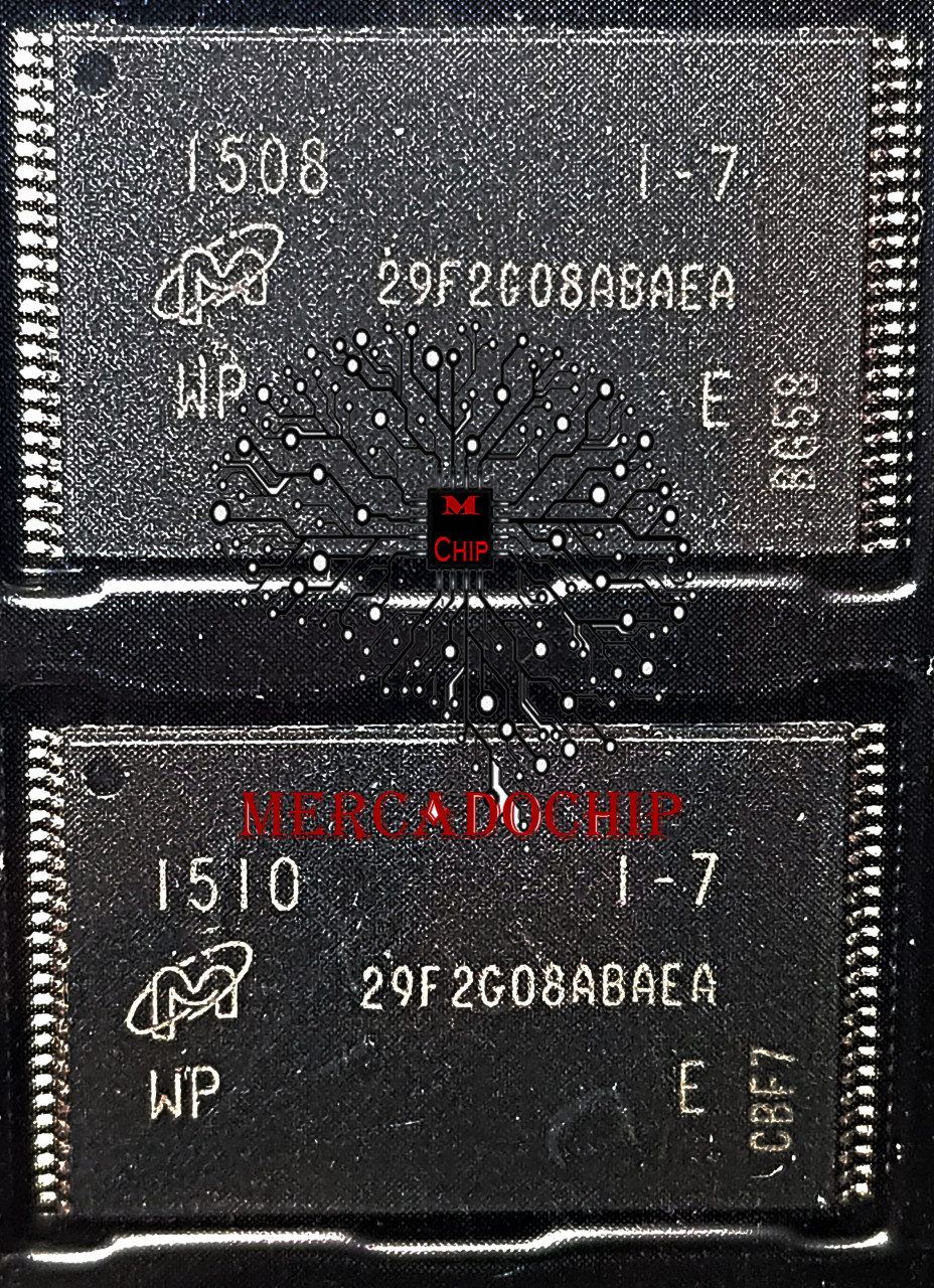 MEMÓRIA EEPROM NAND FLASH 29F2G08ABAEA TSOP48 SMD 2GBIT - Mercadochip