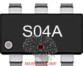 S04A C.I.Conversor de Tens�o com Capacitor Comutado SOT23-6