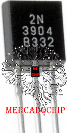 2N3904 Transistor NPN 60v 0,2a 300Mhz To92 Kit 20 UnIdades