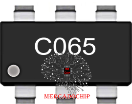 SN74LVC2G06DBVR_C065 C.I. BUFFER/DRIVER INVERSOR DUPLO COM SA�DAS DE DRENO ABERTO SOT-23-6