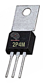 2P4M_Tiristor/Scr 400v 4a To202/Sot-128