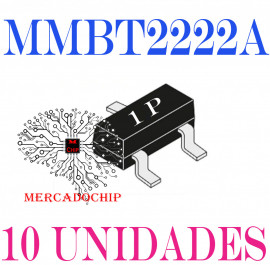 Transistor smd  MMBT2222A-*1P* NPN (10 unidades)