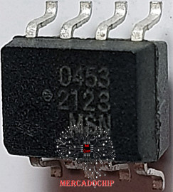 0453 C.I.Optoacoplador Ultra Rpido 1 mb/seg So8
