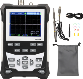 Osciloscpio Digital Colorido 320x240 2,4 Polegadas Porttil 120mhz *ENVIO IMEDIATO.*